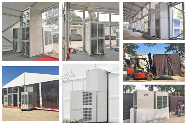 unités portatives industrielles provisoires du climatiseur 22T d'intérieur/utilisation activités en plein air