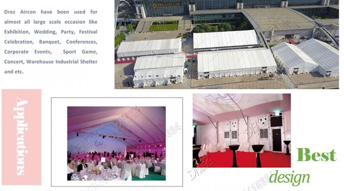 climatiseur de tente d'exposition de secteur de 400 sqm pour le refroidissement de Hall d'événement