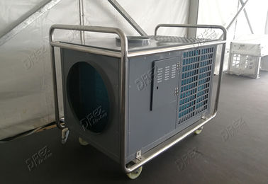 Chine Climatiseur portatif horizontal extérieur de tente, refroidisseur d'air emballé provisoire de la tente 4T fournisseur