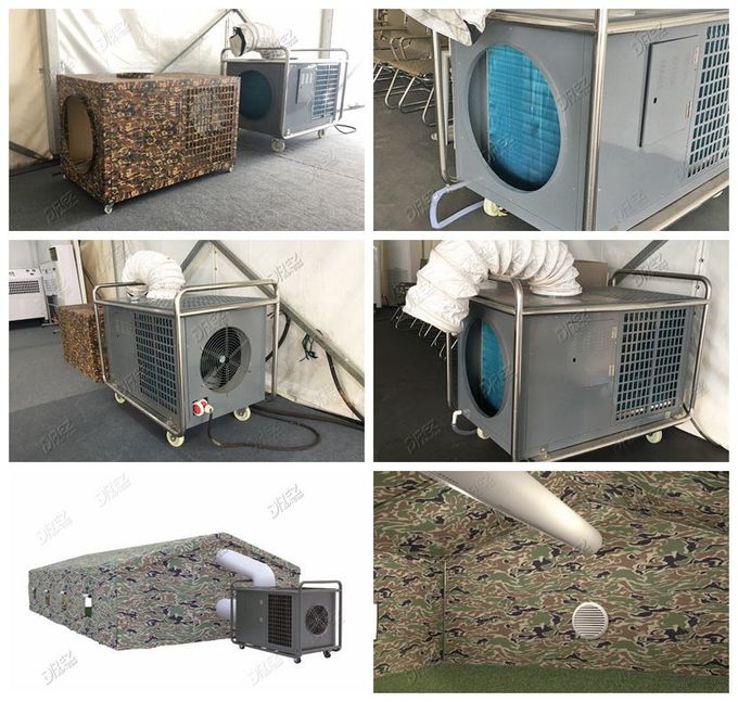 Utilisation de refroidissement et de chauffage de la tente 14.5KW de produits de foire de refroidissement intégrée de canton