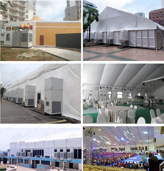 systèmes de ventilation du rendement 264000BTU élevé/climatiseur industriels remorque de tente pour des événements extérieurs