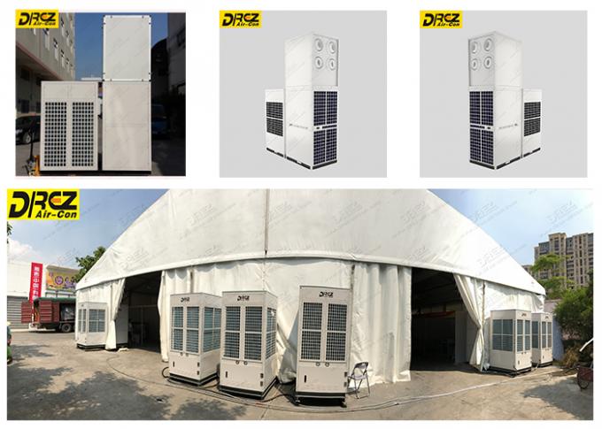 Dispositifs climatiques 105KW provisoires commerciaux 36HP approbation de la CE de 30 tonnes/SASO
