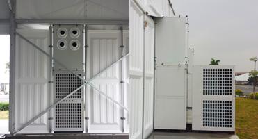 C.A. adapté aux besoins du client 30HP dispositifs climatiques de climatiseur/de 25 tonnes pour des tentes