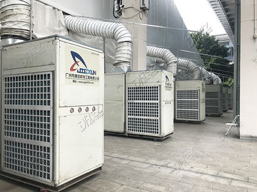 Chine BTU396000 a canalisé l'utilisation de refroidissement d'exposition du climatiseur 36HP de refroidisseur de tente fournisseur